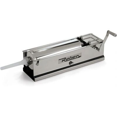 Rellenador de embutidos Reber 8960 N Acero inoxidable - Doble velocidad - 5L - Profesional Rellenador de embutidos Reber 8960 N Acero inoxidable - Doble velocidad - 5L - Profesional