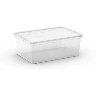 Kis C Box - Pojemnik na przechowywanie - 11L - 37x26x14cm - Przezroczysty Kis C Box - Pojemnik na przechowywanie - 11L - 37x26x14cm - Przezroczysty