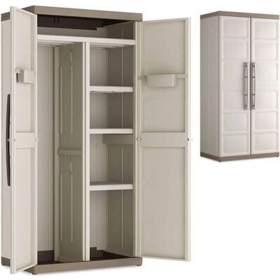 Keter Excellence XL Kleiderschrank - Resinkommode mit verstellbaren Regalen Keter Excellence XL Kleiderschrank - Resinkommode mit verstellbaren Regalen