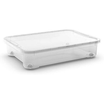 Scatola di stoccaggio Keter XXM - Contenitore in plastica trasparente modulare Scatola di stoccaggio Keter XXM - Contenitore in plastica trasparente modulare
