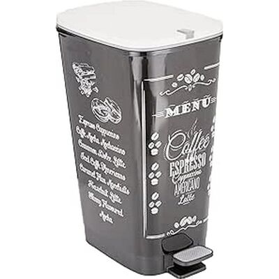 Keter KISS KIS 8071900 Kosz na śmieci - 50L - Czarny Keter KISS KIS 8071900 Kosz na śmieci - 50L - Czarny