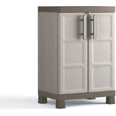 Armadio da stoccaggio Keter - 65x45x97 cm Resina, Lock, Ripiani regolabili Armadio da stoccaggio Keter - 65x45x97 cm Resina, Lock, Ripiani regolabili