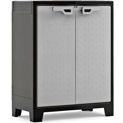 Armoire de rangement Titan XL de Keter - Noir et gris - Usage intérieur Armoire de rangement Titan XL de Keter - Noir et gris - Usage intérieur