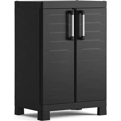 Armario de almacenamiento Keter Detroit Basso - Estantes ajustables - 65x45x97cm Armario de almacenamiento Keter Detroit Basso - Estantes ajustables - 65x45x97cm