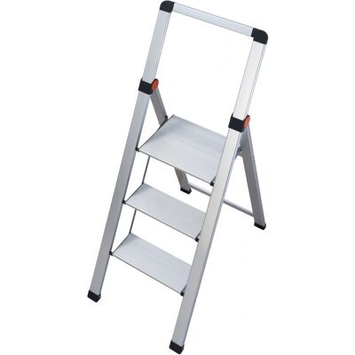 GIERRE Escalera de aluminio 4 peldaños Slimstep GIERRE Escalera de aluminio 4 peldaños Slimstep