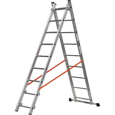 Escalera de aluminio Gierre Modula - Multifunción 2x9 - EN131 Escalera de aluminio Gierre Modula - Multifunción 2x9 - EN131