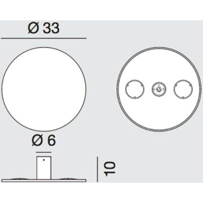 Applique et Plafonnier Rotaliana Collide H2 - Design LED minimaliste - Publicité Applique et Plafonnier Rotaliana Collide H2 - Design LED minimaliste - Publicité