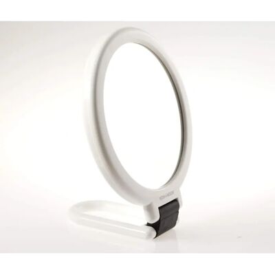 Specchio per trucco doppio lato bianco Koh I Noor - 14cm Specchio per trucco doppio lato bianco Koh I Noor - 14cm