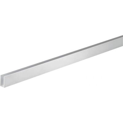 Profilo U in alluminio Arcansas - 8x8x1 mm - 1 m Canale Profilo U in alluminio Arcansas - 8x8x1 mm - 1 m Canale