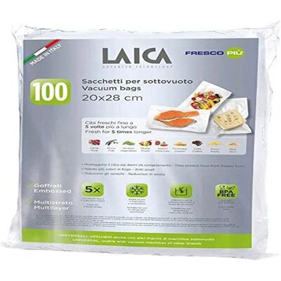 Laica VT3501 - Sacs sous vide - 100 pièces - Publicité Laica VT3501 - Sacs sous vide - 100 pièces - Publicité