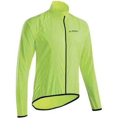 Gist Giacca antivento gialla a maniche lunghe - Velojacke Gist Giacca antivento gialla a maniche lunghe - Velojacke