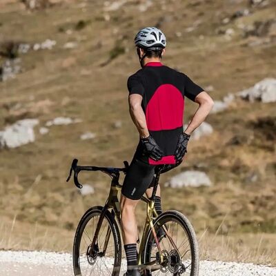 GIST - Gravel - Rosso/Nero - S - Jersey Shirt GIST - Gravel - Rosso/Nero - S - Jersey Shirt