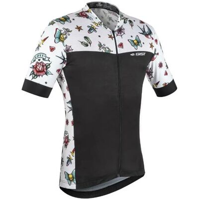 Maglia da Ciclismo Leggera GIST - Traspirante, Gestione dell’umidità, 3 Tasche posteriori Maglia da Ciclismo Leggera GIST - Traspirante, Gestione dell’umidità, 3 Tasche posteriori