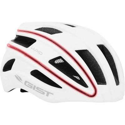 Casque Urbain Gist Luxo - Éclairage 360° 56-62cm - Publicité Casque Urbain Gist Luxo - Éclairage 360° 56-62cm - Publicité