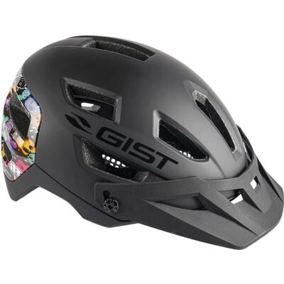 Casco MTB Gist Nero - In-Mold - Sicurezza & Comfort Casco MTB Gist Nero - In-Mold - Sicurezza & Comfort
