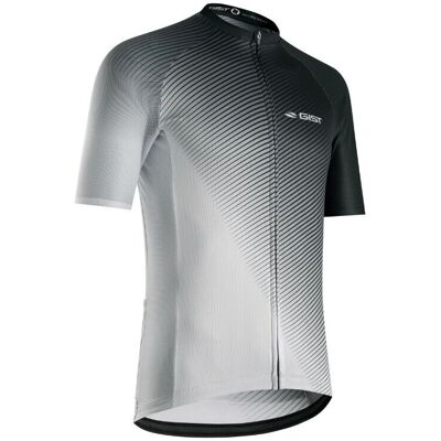 Gist Flow Bianco/Nero Maglia Corta - Maglia da ciclismo Gist Flow Bianco/Nero Maglia Corta - Maglia da ciclismo