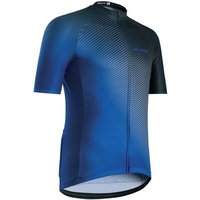 Gist Flow Blau/Schwarz Herren Radtrikot - Radsporttrikot Gist Flow Blau/Schwarz Herren Radtrikot - Radsporttrikot