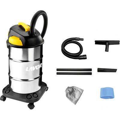 LAVOR Staubsauger VAC 30 S 30L Edelstahlbehälter 18kPa 1200W Max LAVOR Staubsauger VAC 30 S 30L Edelstahlbehälter 18kPa 1200W Max