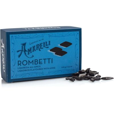 Amarelli Rombetti Liquirizia - Gusto Anice Classico - 100g Amarelli Rombetti Liquirizia - Gusto Anice Classico - 100g