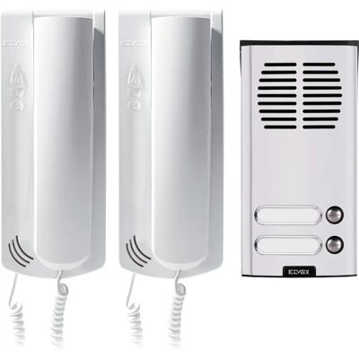 Vimar K62K0.02 Sistema di interfono - Grigio - Bifamiliare Vimar K62K0.02 Sistema di interfono - Grigio - Bifamiliare