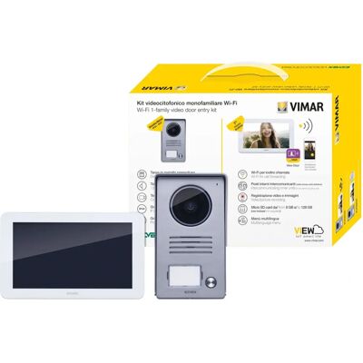 Vimar K40945 WiFi Video-Gegensprechanlage - 7-Zoll Touchscreen, Erweiterbar, Weiß Vimar K40945 WiFi Video-Gegensprechanlage - 7-Zoll Touchscreen, Erweiterbar, Weiß