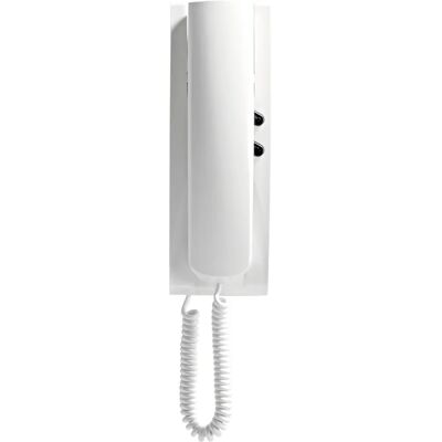 Acessório do sistema de intercomunicação Vimar 8870.1 - Interfone de parede duplex, branco Acessório do sistema de intercomunicação Vimar 8870.1 - Interfone de parede duplex, branco