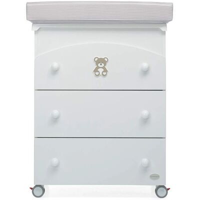 Foppapedretti - Tavolo fasciatoio con cassetto - Bianco - Arredo bambino Foppapedretti - Tavolo fasciatoio con cassetto - Bianco - Arredo bambino