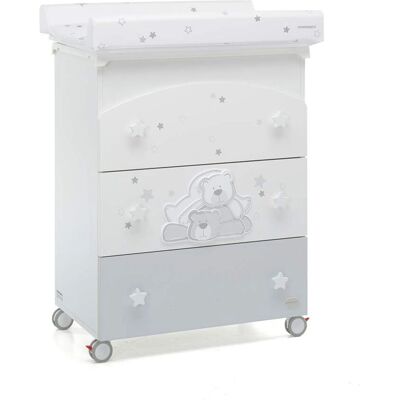 Set Bagno e Fasciatoio Foppapedretti Dolcestella - Bianco Set Bagno e Fasciatoio Foppapedretti Dolcestella - Bianco
