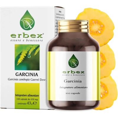 Erbex Garcinia 430mg - Controllo peso e appetito Erbex Garcinia 430mg - Controllo peso e appetito