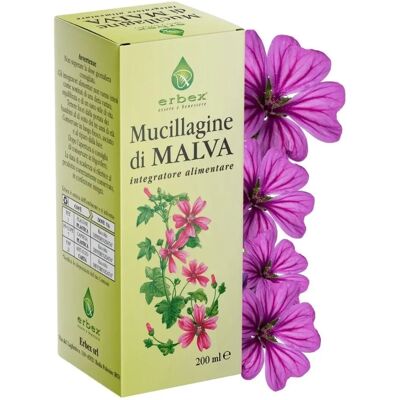 Erbex Malva Mucillagine 200ml - Supporto Digestivo e Urinario Erbex Malva Mucillagine 200ml - Supporto Digestivo e Urinario