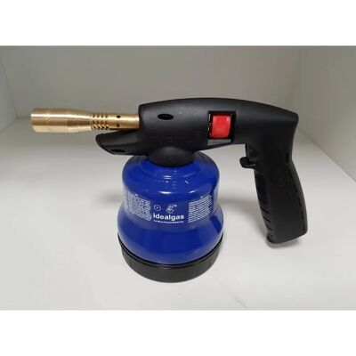 Idealgas Gasbrander - Soldeerbrander - Hoge temperatuur - Ergonomisch handvat Idealgas Gasbrander - Soldeerbrander - Hoge temperatuur - Ergonomisch handvat