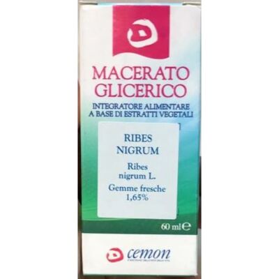 Cemon Ribes Nigrum Gemme Macerato Glicerico - Integratore 60ml Cemon Ribes Nigrum Gemme Macerato Glicerico - Integratore 60ml
