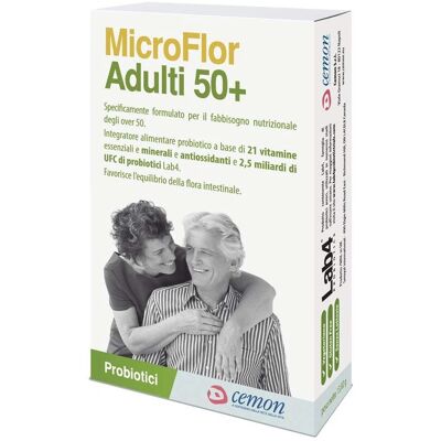 CEMON 50+ Supporto digestivo probiotico - Integratore alimentare CEMON 50+ Supporto digestivo probiotico - Integratore alimentare