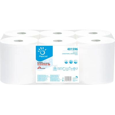 Papernet - 401596 - Weiß - 450 Blatt 37,25 m - Paper towel Papernet - 401596 - Weiß - 450 Blatt 37,25 m - Paper towel