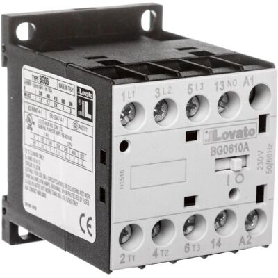 Lovato - 11BG061A230 - 230 V AC - 6A - Contactor Lovato - 11BG061A230 - 230 V AC - 6A - Contactor