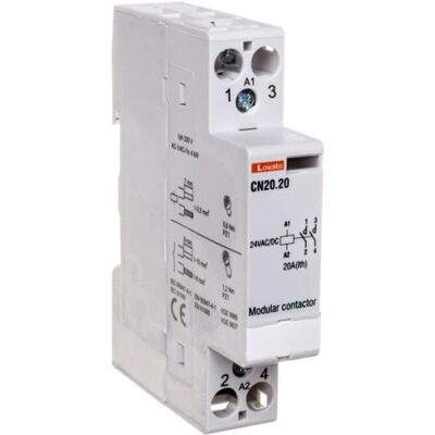 Lovato Electric CN2020024 - Contacteur modulaire 20A - IP20 - Publicité Lovato Electric CN2020024 - Contacteur modulaire 20A - IP20 - Publicité