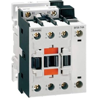 Lovato - Contattore 4 poli 45A 230VAC BF26T4A230 - Contattori Lovato - Contattore 4 poli 45A 230VAC BF26T4A230 - Contattori
