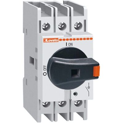 Lovato Electric 3-pol Schalter GA032A - Systemkomponente Lovato Electric 3-pol Schalter GA032A - Systemkomponente