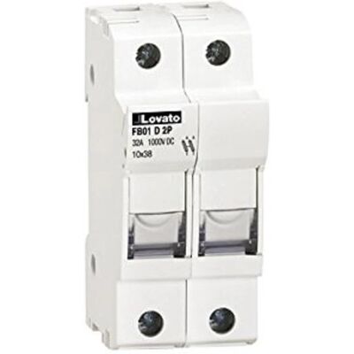 Portafusibile Lovato Electric 32A per fusibili 10x38mm - Serie Lovato Portafusibile Lovato Electric 32A per fusibili 10x38mm - Serie Lovato