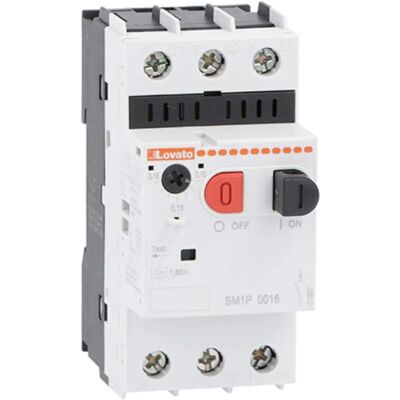 Lovato Electric - Commutateur de protection moteur - 400V, 1A, Série SM1P - Publicité Lovato Electric - Commutateur de protection moteur - 400V, 1A, Série SM1P - Publicité