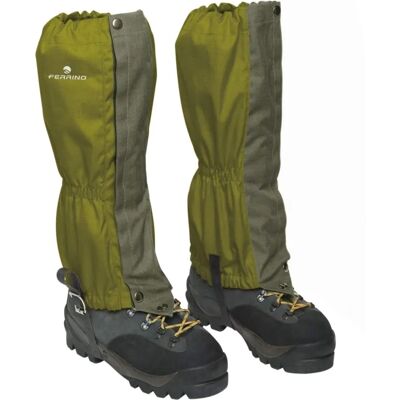 Ferrino Zermatt Army Green Gaiters - Gaiters for Mountaineering & Trekking Ferrino Zermatt Army Green Gaiters - Gaiters for Mountaineering & Trekking
