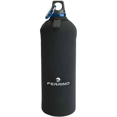 Ferrino Alu Drink 1L zwart - Fles Ferrino Alu Drink 1L zwart - Fles