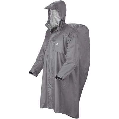 Ferrino Mantella Trekker RP L/XL Szary Wodoodporny i Wiatroszczelny - Poncho Ferrino Mantella Trekker RP L/XL Szary Wodoodporny i Wiatroszczelny - Poncho