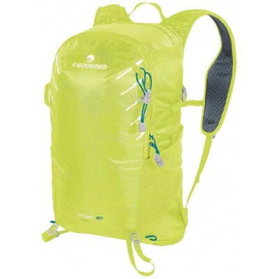 Ferrino - Mochila Steep 20L Lime para Correr y Senderismo Ferrino - Mochila Steep 20L Lime para Correr y Senderismo