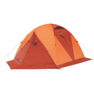 Tente Ferrino Lhotse 4 Orange - Équipement de Camping 4 Saisons Tente Ferrino Lhotse 4 Orange - Équipement de Camping 4 Saisons