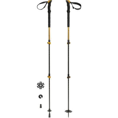 Bastones de Trekking Ferrino Aluminio Negro/Amarillo 65-135cm Bastones de Trekking Ferrino Aluminio Negro/Amarillo 65-135cm