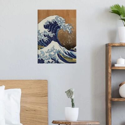 Dekoidea Arte en Madera Hokusai - 47x67cm Decoración Dekoidea Arte en Madera Hokusai - 47x67cm Decoración