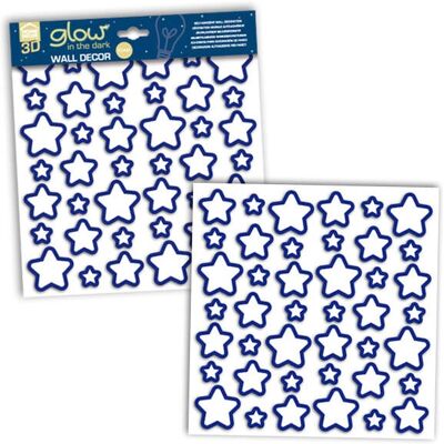 Crearreda 54506 Adesivo decorativo in schiuma blu e bianco - Decorazione murale Crearreda 54506 Adesivo decorativo in schiuma blu e bianco - Decorazione murale