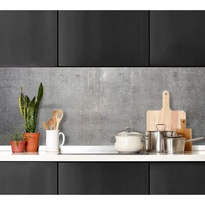 CREARREDA - Panel kuchenny z betonu - 180x60cm CREARREDA - Panel kuchenny z betonu - 180x60cm