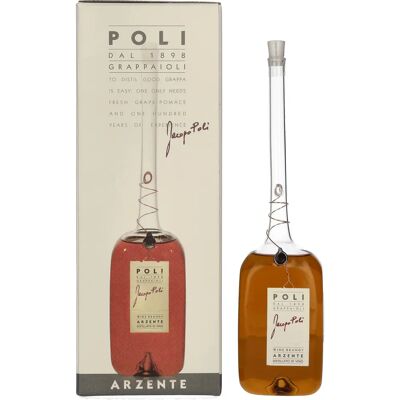 Poli Arzente Wijnbrandy - Italiaans, 40% Vol., 0,5L, Gerijpt in Eikenhouten Vaten Poli Arzente Wijnbrandy - Italiaans, 40% Vol., 0,5L, Gerijpt in Eikenhouten Vaten